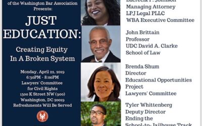 Managing Attorney Lucrecia Johnson will be discussing Equity in Education on Monday, April 22!